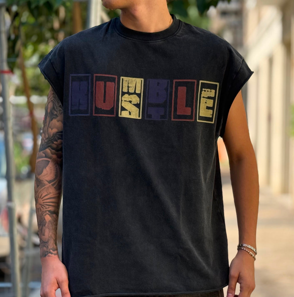 Hustle - Canotta Flag